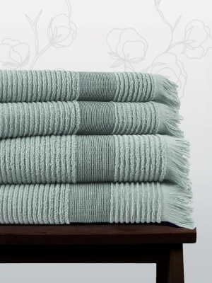 Полотенце махровое "VIP" (Зеленый)